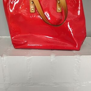 Louis Vuitton Red Patent Leather Mini Bag